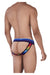 Male underwear model wearing Pikante Underwear Seductive Cock Sock Jockstrap available at MensUnderwear.io