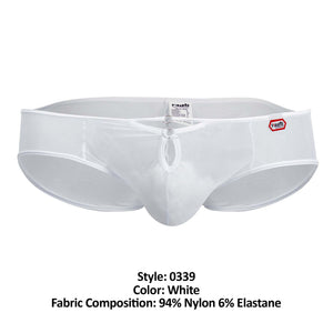 Male underwear model wearing Pikante Underwear Francis Men's Briefs available at MensUnderwear.io