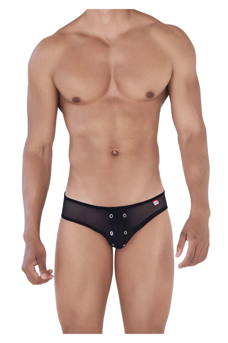 Male underwear model wearing Pikante Underwear Wallace Jockstrap Briefs available at MensUnderwear.io