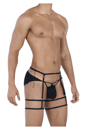 Male underwear model wearing Pikante Underwear Dance Jockstrap available at MensUnderwear.io