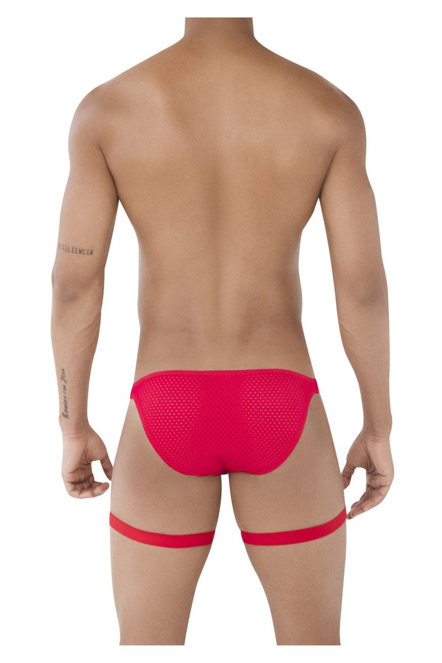 Male underwear model wearing Pikante Underwear Seductive Men's Briefs available at MensUnderwear.io