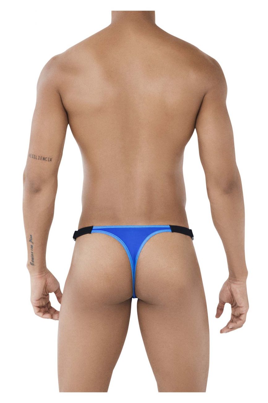 Male underwear model wearing Pikante Underwear Special Men's Thongs available at MensUnderwear.io