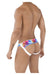 Male underwear model wearing Pikante Underwear Colors Jockstrap available at MensUnderwear.io