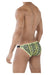 Male underwear model wearing Pikante Underwear Neon Men's Briefs available at MensUnderwear.io