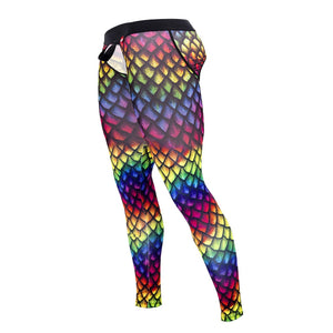 Pikante Underwear Rainbow Athletic Pants available at www.MensUnderwear.io - 6