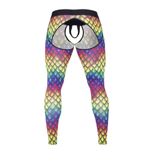 Pikante Underwear Rainbow Athletic Pants available at www.MensUnderwear.io - 7