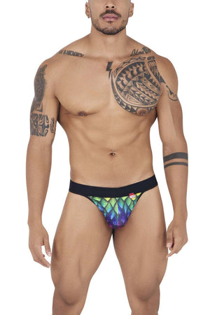 Pikante Underwear Rainbow Men's Thongs available at www.MensUnderwear.io - 1