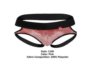 Pikante Underwear 1100 Clandestine Velvet Jockstrap