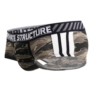 Private Structure Underwear Soho Camouflage Hipster Brief