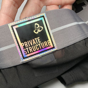 Private Structure Momentum Orange Harness Mini Briefs available at www.MensUnderwear.io - 8
