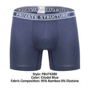 Private Structure Underwear Bamboo Mid Waist Boxer Briefs