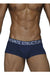 Private Structure Underwear Platinum Bamboo Trunks available at www.MensUnderwear.io - 1