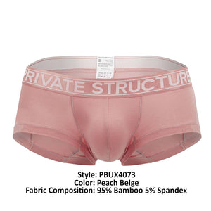 Private Structure Underwear Platinum Bamboo Trunks available at www.MensUnderwear.io - 30