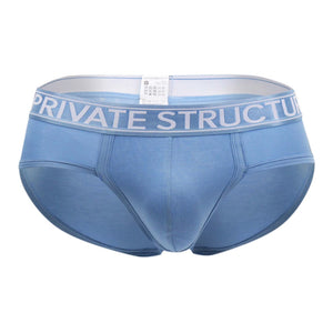 Private Structure Underwear Platinum Bamboo Contour Briefs available at www.MensUnderwear.io - 4