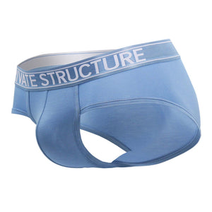 Private Structure Underwear Platinum Bamboo Contour Briefs available at www.MensUnderwear.io - 5