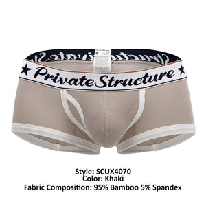Private Structure Underwear Classic Trunks available at www.MensUnderwear.io - 18