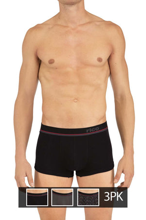 Rico Underwear 3PK Men's Brazilian Trunks available at www.MensUnderwear.io - 2