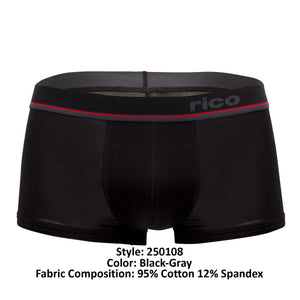 Rico Underwear 3PK Men's Brazilian Trunks available at www.MensUnderwear.io - 10