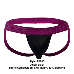 Jockstrap underwear - Roger Smuth Underwear RS015 Jockstrap available at MensUnderwear.io - Image 7