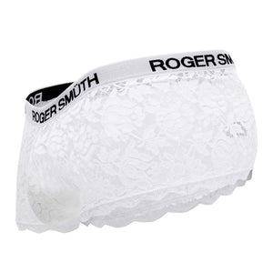 Roger Smuth Underwear RS035 Transparent Lace Trunks available at www.MensUnderwear.io - 4