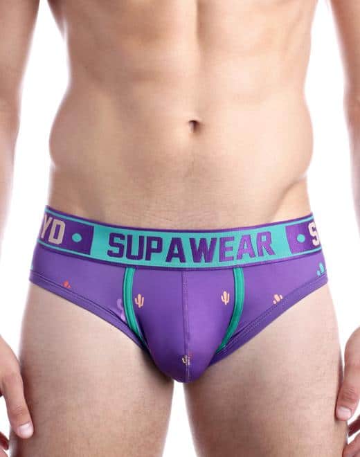 Supawear Sprint Brief - Prickly Purple