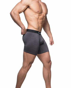 Jed North Brooklyn Performance Brief - 2 Pack - Silver and Gray