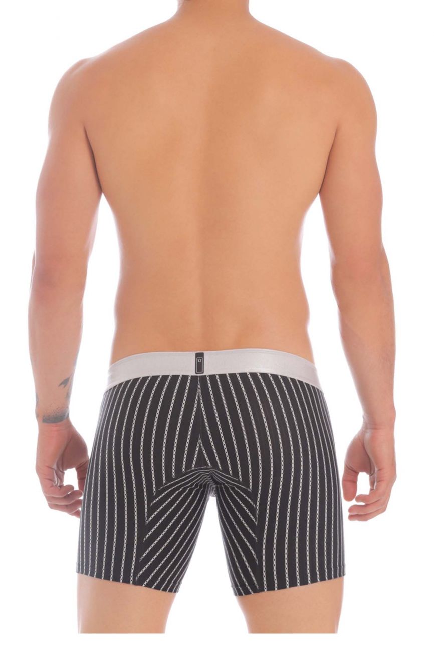 Male underwear model wearing Mundo Unico Rush Boxer Briefs available at MensUnderwear.io