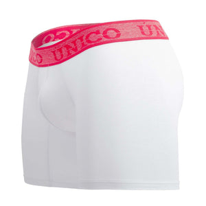 Male underwear model wearing Mundo Unico Illusion Boxer Briefs available at MensUnderwear.io