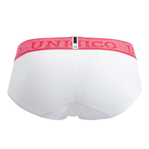 Male underwear model wearing Mundo Unico Illusion Briefs available at MensUnderwear.io