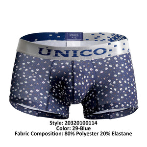 Unico Men's Entidad Trunks - available at MensUnderwear.io - 8