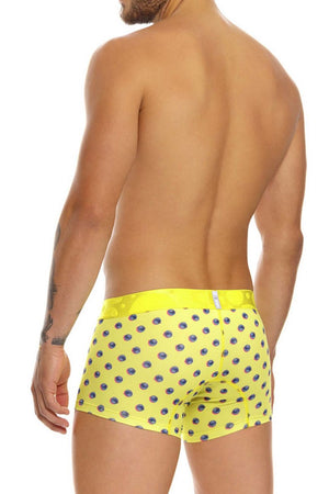 Male underwear model wearing Mundo Unico Unwind Trunks available at MensUnderwear.io