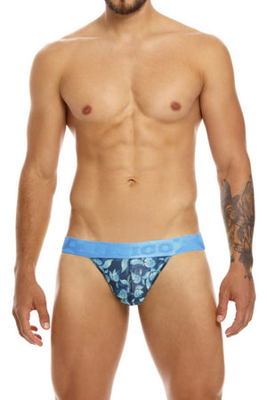Male underwear model wearing Mundo Unico Brutal Jockstrap available at MensUnderwear.io
