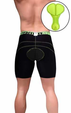 Xtremen Underwear Cycling Padded Boxer Briefs