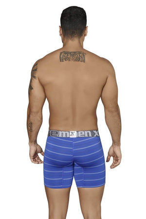 Xtremen Underwear Microfiber Stripes Boxer Brief
