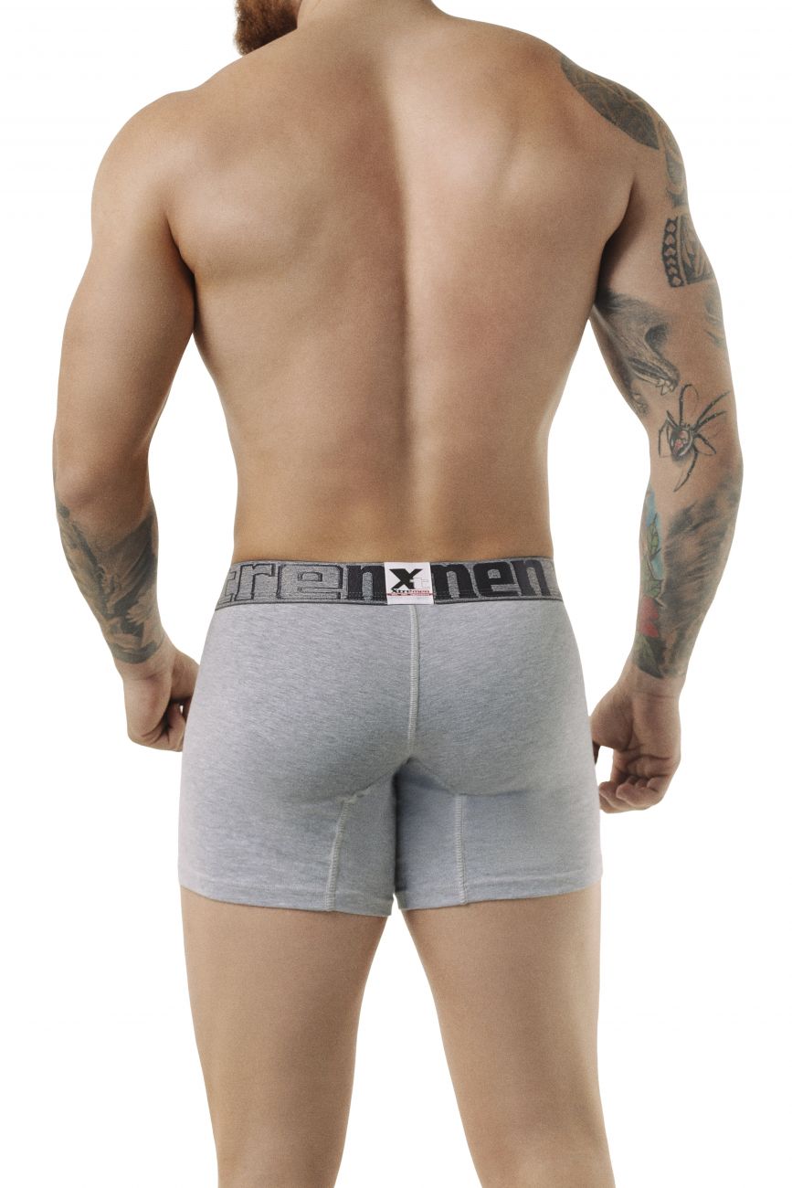 Men's boxer briefs - Xtremen Underwear 51351 Poly-Cotton Boxer available at MensUnderwear.io - Image 2