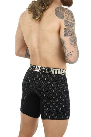 Men's boxer briefs - Xtremen Underwear 51461 Cotton Boxer Briefs available at MensUnderwear.io - Image 2
