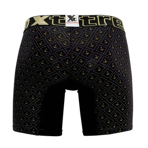 Men's boxer briefs - Xtremen Underwear 51461 Cotton Boxer Briefs available at MensUnderwear.io - Image 8