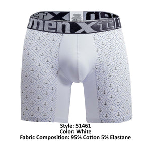 Men's boxer briefs - Xtremen Underwear 51461 Cotton Boxer Briefs available at MensUnderwear.io - Image 18