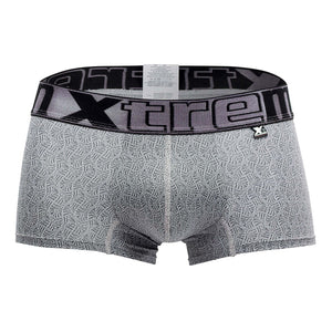 Xtremen Underwear Microfiber Jacquard Trunks available at www.MensUnderwear.io - 10