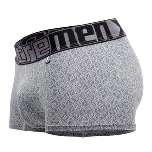 Xtremen Underwear Microfiber Jacquard Trunks available at www.MensUnderwear.io - 11