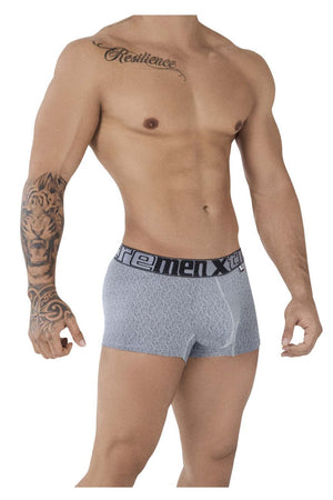 Xtremen Underwear Microfiber Jacquard Trunks available at www.MensUnderwear.io - 9