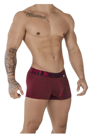 Xtremen Underwear Microfiber Jacquard Trunks available at www.MensUnderwear.io - 3