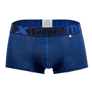 Xtremen Underwear Microfiber Jacquard Trunks available at www.MensUnderwear.io - 16