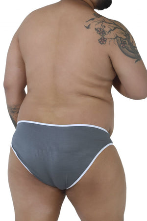Men's brief underwear - Xtremen 91021X Microfiber Briefs - Plus Size available at MensUnderwear.io - Image 3