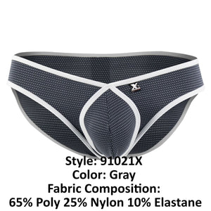 Men's brief underwear - Xtremen 91021X Microfiber Briefs - Plus Size available at MensUnderwear.io - Image 8