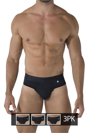 Men's thongs - Xtremen Underwear 91031-3 3PK Piping Male Thongs available at MensUnderwear.io - Image 8