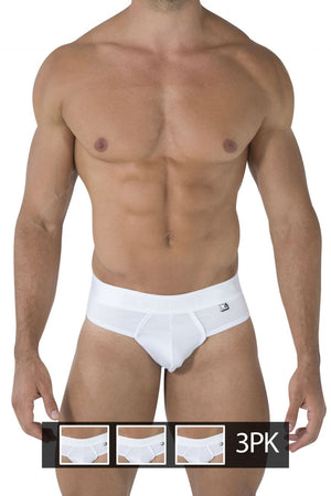 Men's thongs - Xtremen Underwear 91031-3 3PK Piping Male Thongs available at MensUnderwear.io - Image 30
