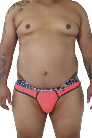 Men's thongs - Xtremen 91031X Piping Plus Size Male Thongs available at MensUnderwear.io - Image 15