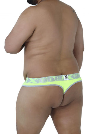 Men's thongs - Xtremen 91031X Piping Plus Size Male Thongs available at MensUnderwear.io - Image 2