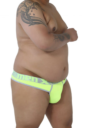 Men's thongs - Xtremen 91031X Piping Plus Size Male Thongs available at MensUnderwear.io - Image 3